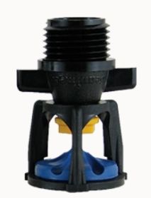 Mini-Wobbler sproeier met nozzle 6, Goud 2.38 mm