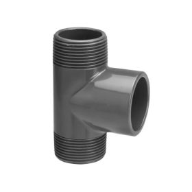 VdL T-stuk 90° 1 1/4" bu.dr. x 40mm x 1 1/4" bu.dr.