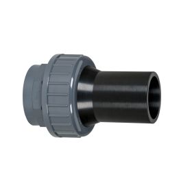 VdL adapter 63 mm lijmsok / wartel x PE 63 mm spie