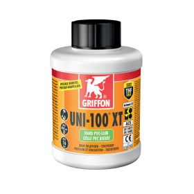 Griffon PVC lijm UNI-100 XT, Kiwa 500 ml.