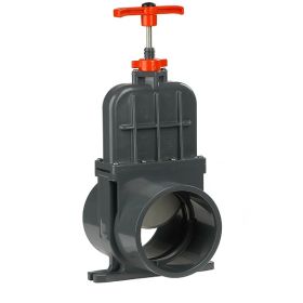 VdL PVC Schuifafsluiter, 110 mm, aslengte 150 cm