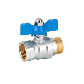 Kogelkraan 1" bi. x bi.dr. PN25, type 3036