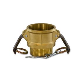 Camlock koppeling, messing, type B 2"
