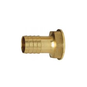 Messing slangtule, 1/8" bi.dr. x 10 mm