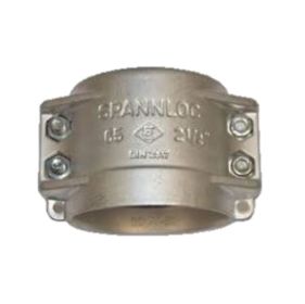 Spannloc alu slangklemschalen 43 x 46 mm