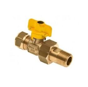 3/4" x 22 mm, knel x bu.dr.