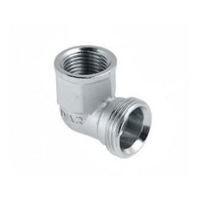 90°, 1/2" x 3/4", bi.dr. x bu.dr.