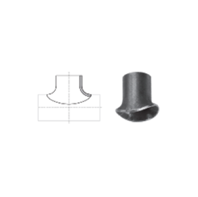Aanlas zadelstuk 90°, 273,0 mm
