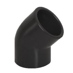Knie PVC-U 45°, 16 x 16 mm