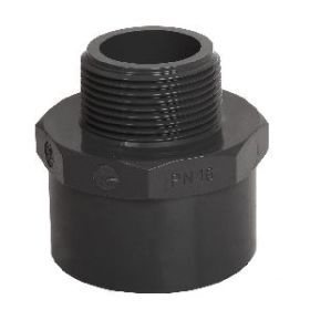Draadeind PVC-U 90 mm x 75 mm x 3"