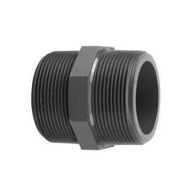 Draadnippel PVC-U 4" x 4"