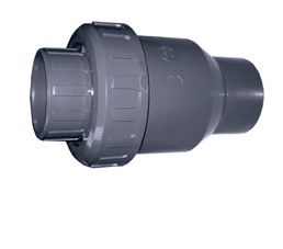 Terugslagklep PVC-U 75 mm