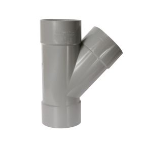 PVC Lijm T-stuk 125 x 40 mm