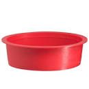 PE Speciedeksel 32 mm Universeel Rood