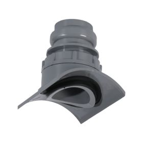 PVC Klemaanboorzadel 125 x 40 mm (gat 57 mm)