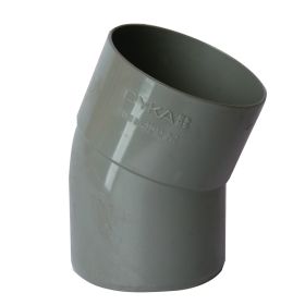 RWA lijmbocht 80 mm 22,5° M/S grijs