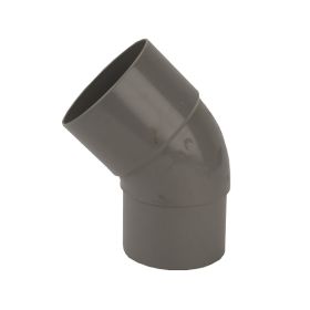 RWA lijmbocht 100 mm 45° M/VSE grijs