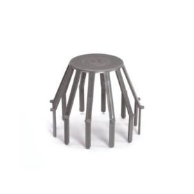 RWA bladvanger 80 mm grijs