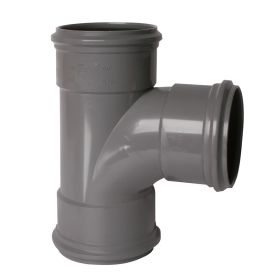 PVC buitenriolering T-stuk 315 x 125 mm, 88°, 3 x M
