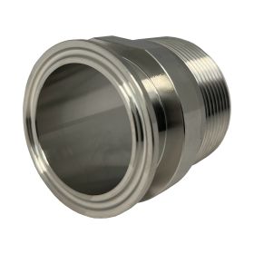 Tri-Clamp, RVS 316T, klemkoppeling 50,5 mm x 1 1/4" bu.dr.
