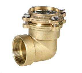 Knie 90° 110 mm x 4" BSP bi.dr.